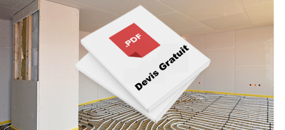 Devis plancher chauffant