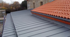 Couverture toiture en zinc