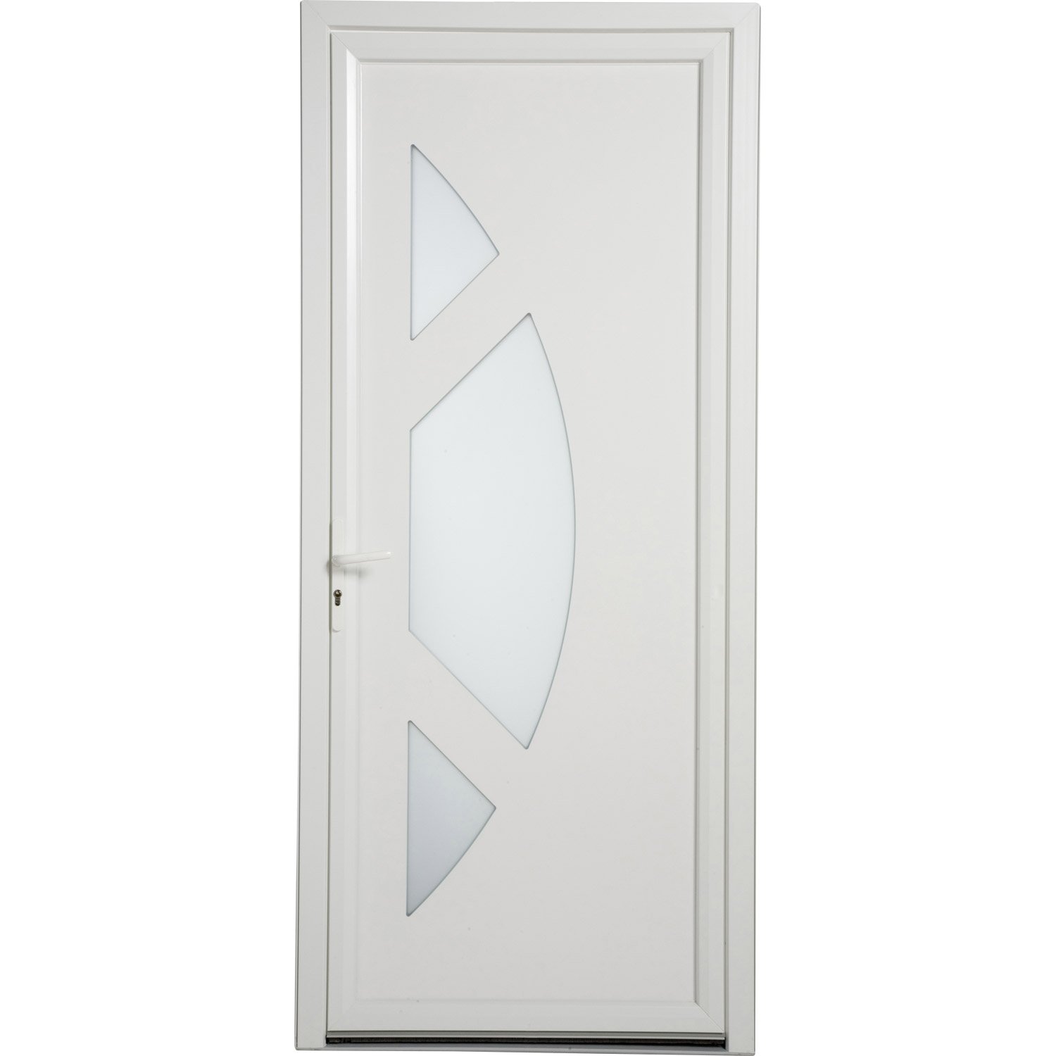 Porte PVC semi vitrée Leroy Merlin