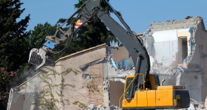 Démolition d'un batiment