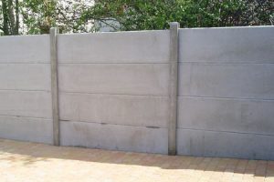 cloture plaque beton